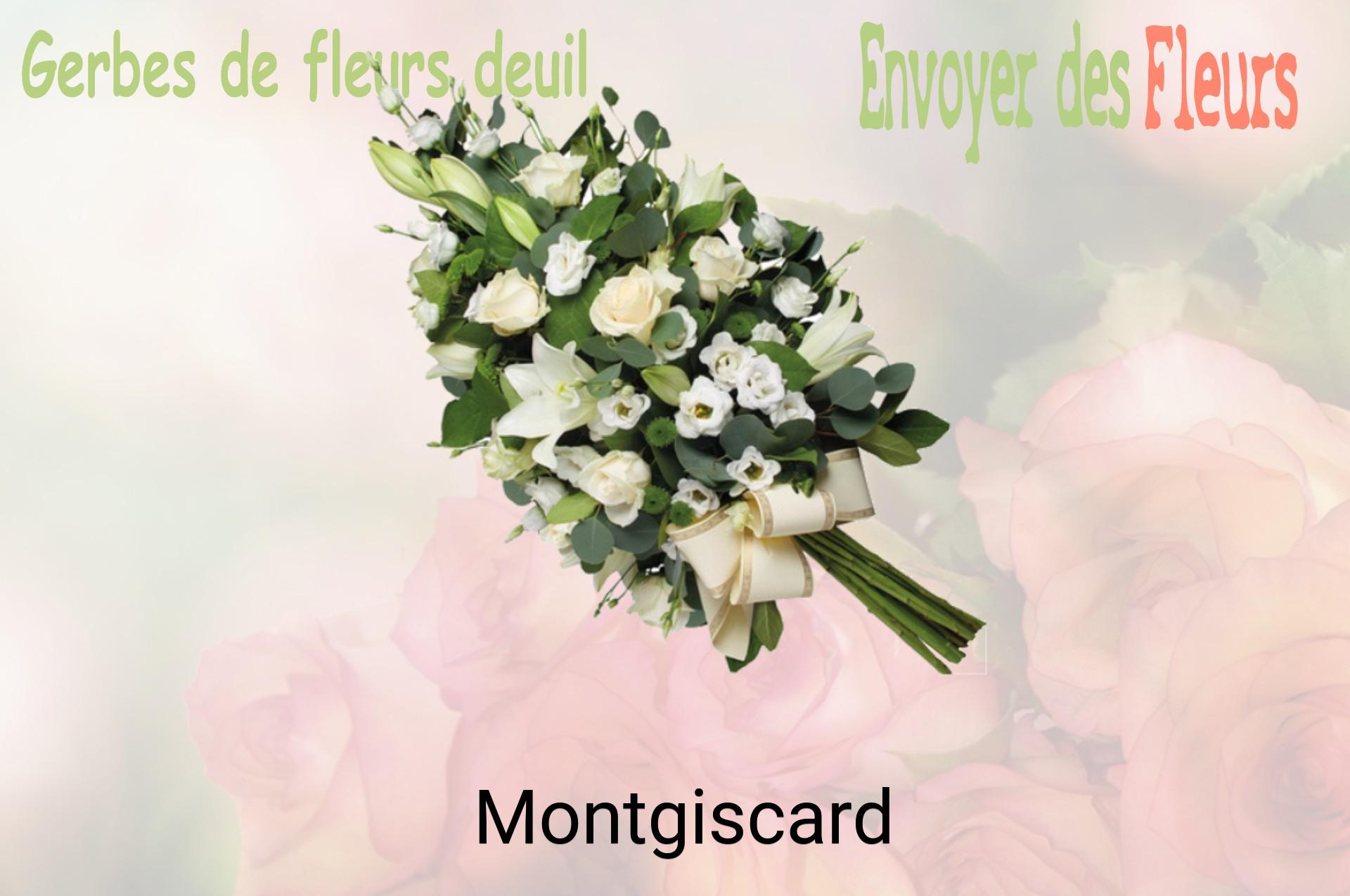 Gerbe de fleurs de deuil livrée à Montgiscard