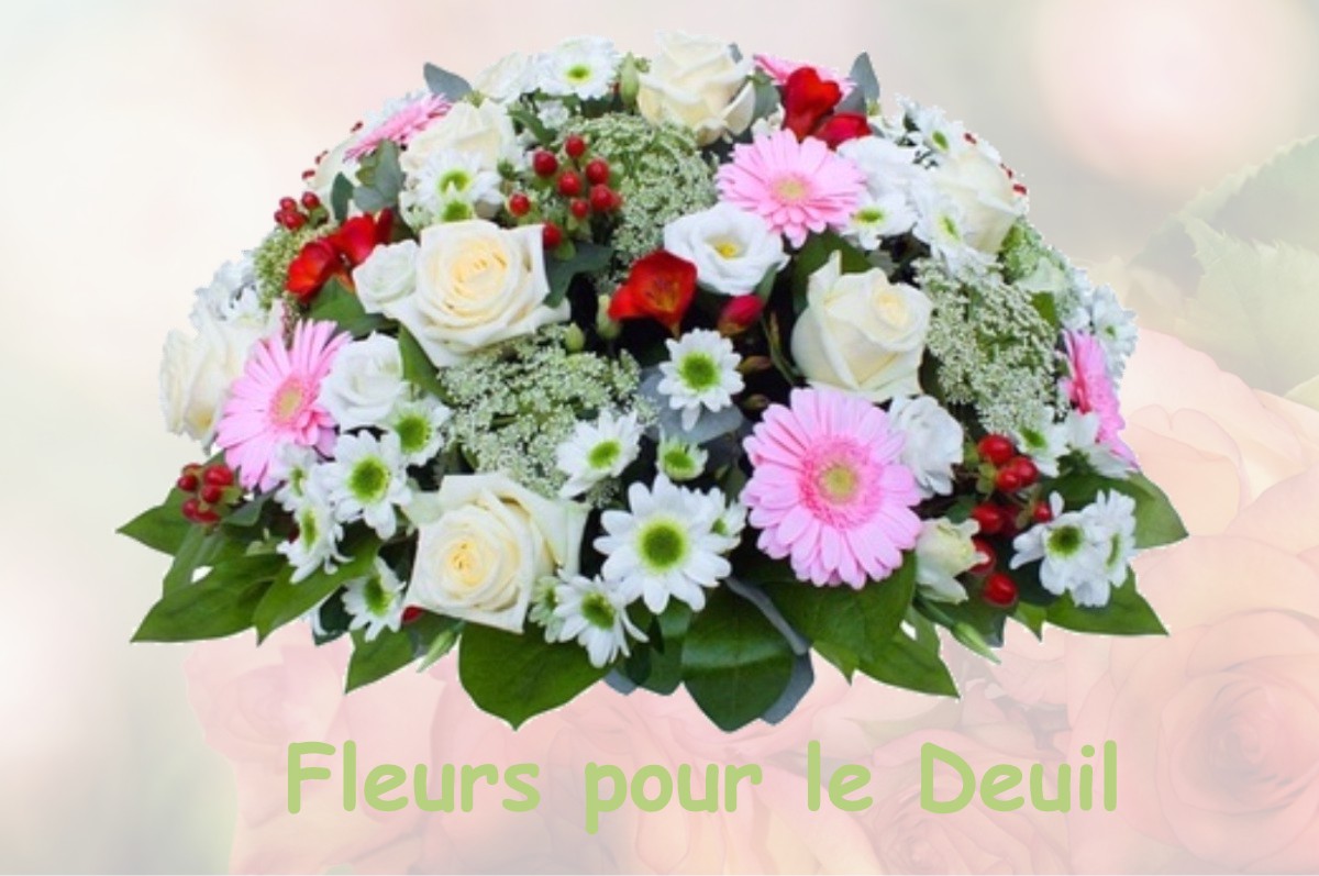 fleurs deuil MONTGISCARD